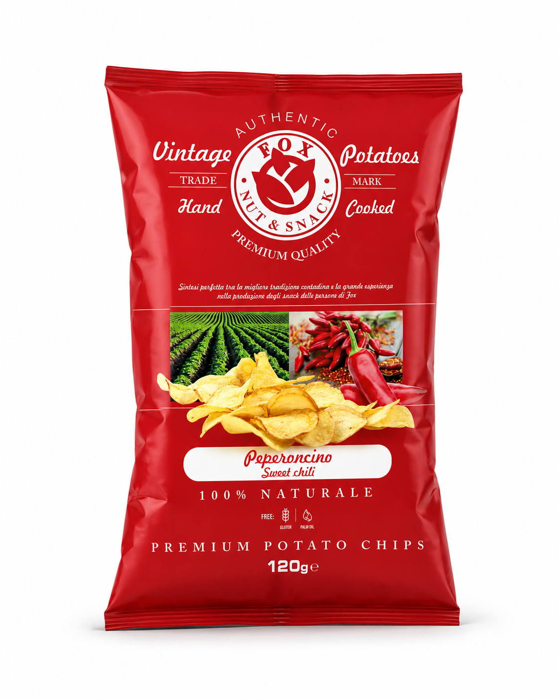 Chips Vintage Piment Doux - 120g