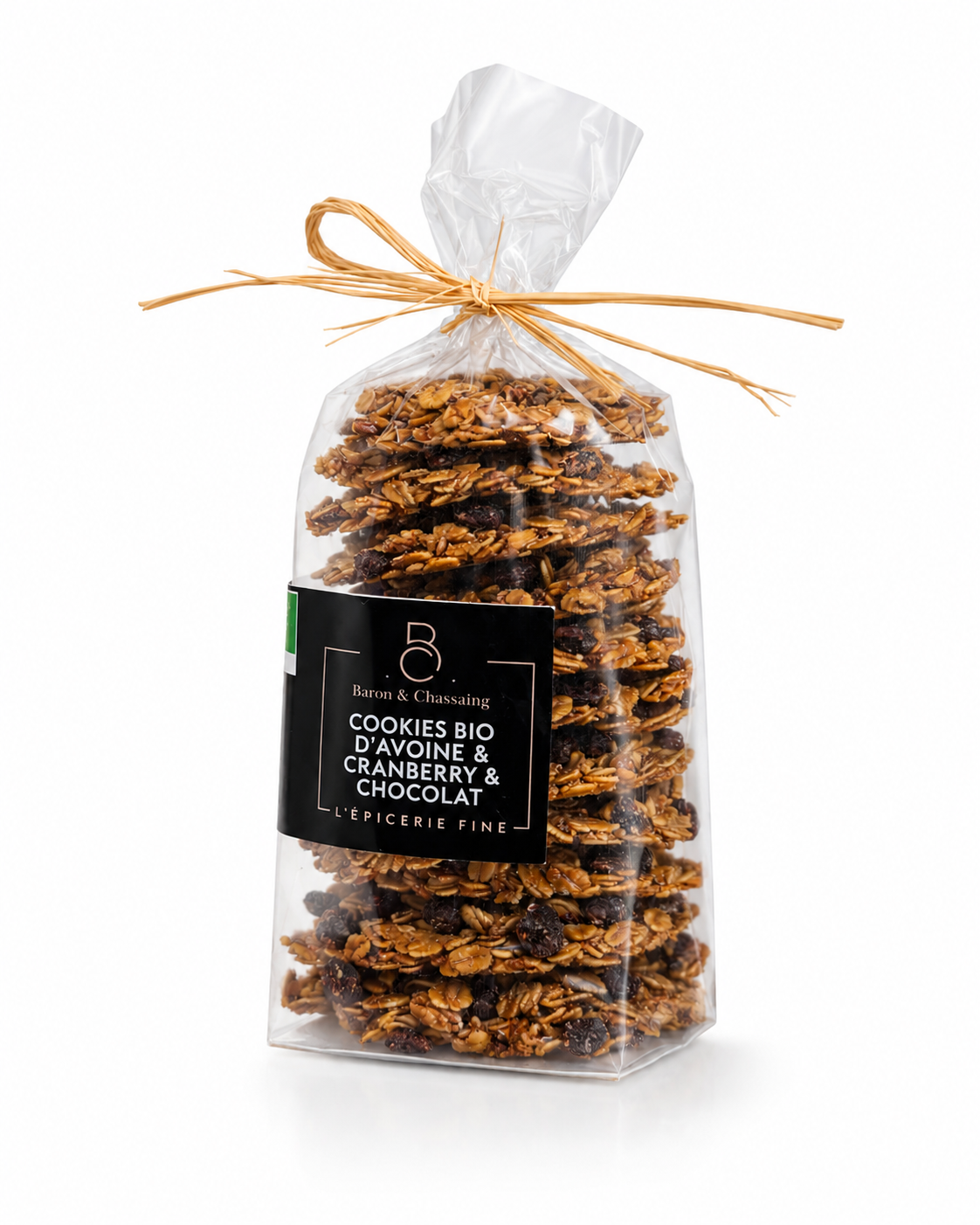 Cookies avoine, cranberry & chocolat - 150g