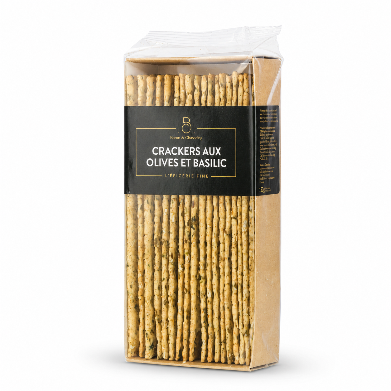 Crackers Olives & Basil - 130g