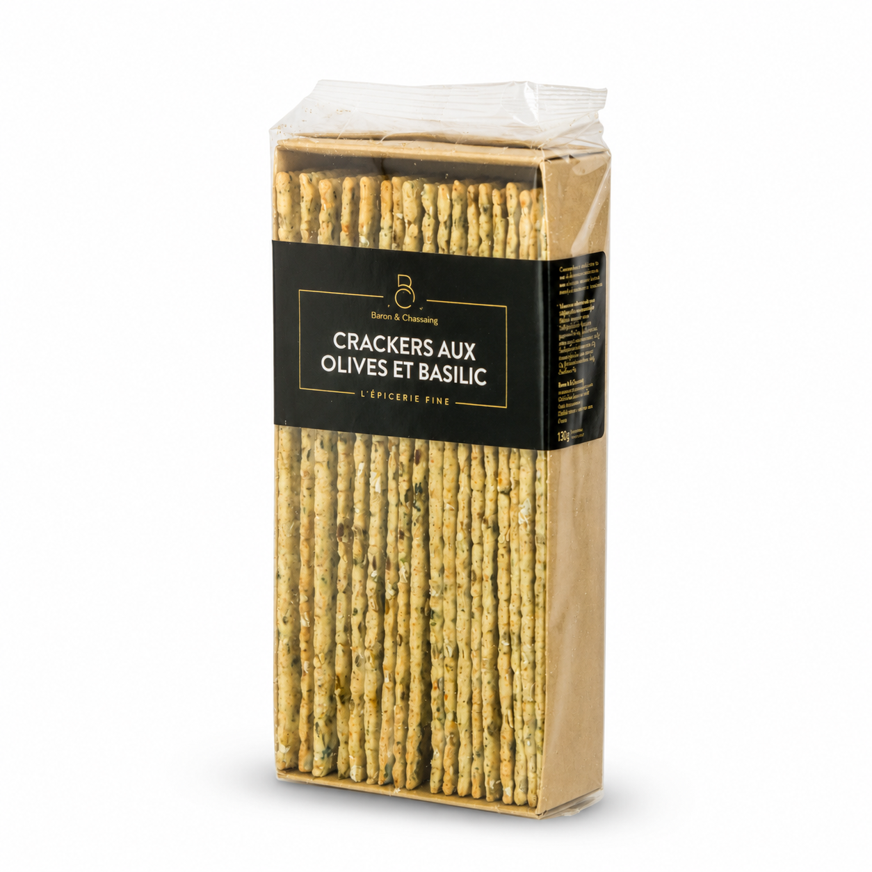 Crackers Olives & Basil - 130g