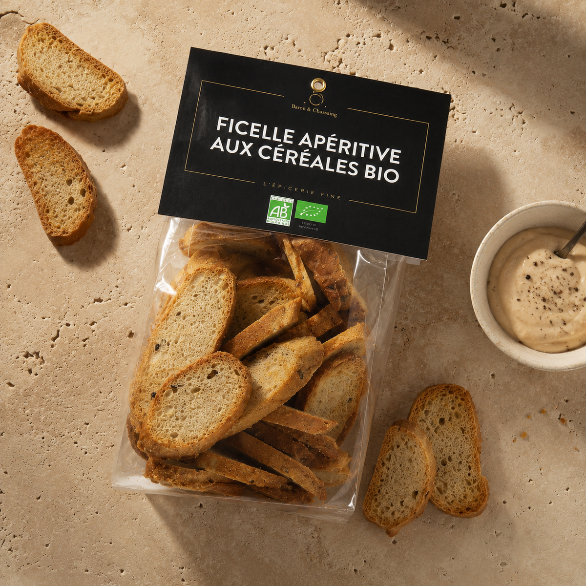Organic Cereal Aperitif Twists - 75g