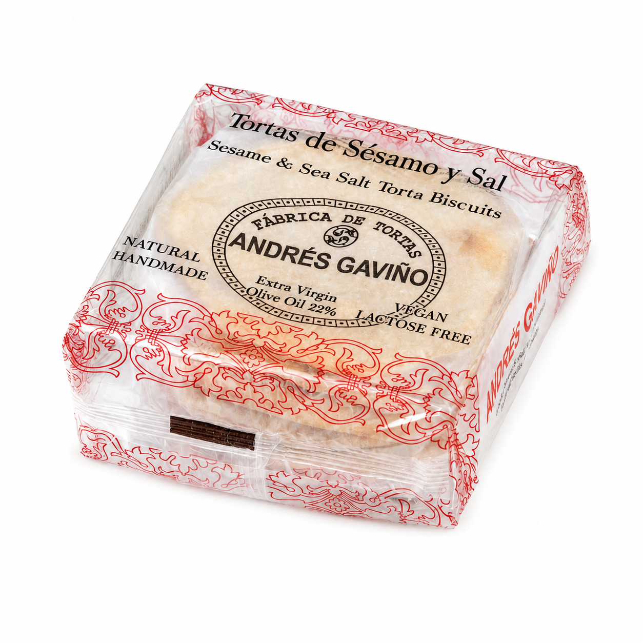 Galettes Sésame & sel de mer - Authentiques Tortas - 200g
