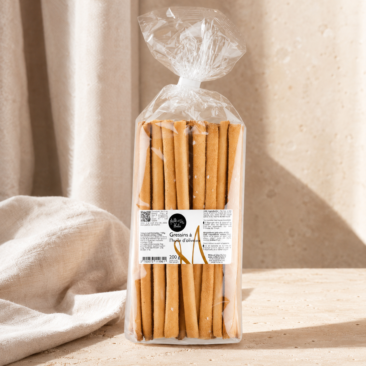 Gressins à l'Huile d'Olive - 125g