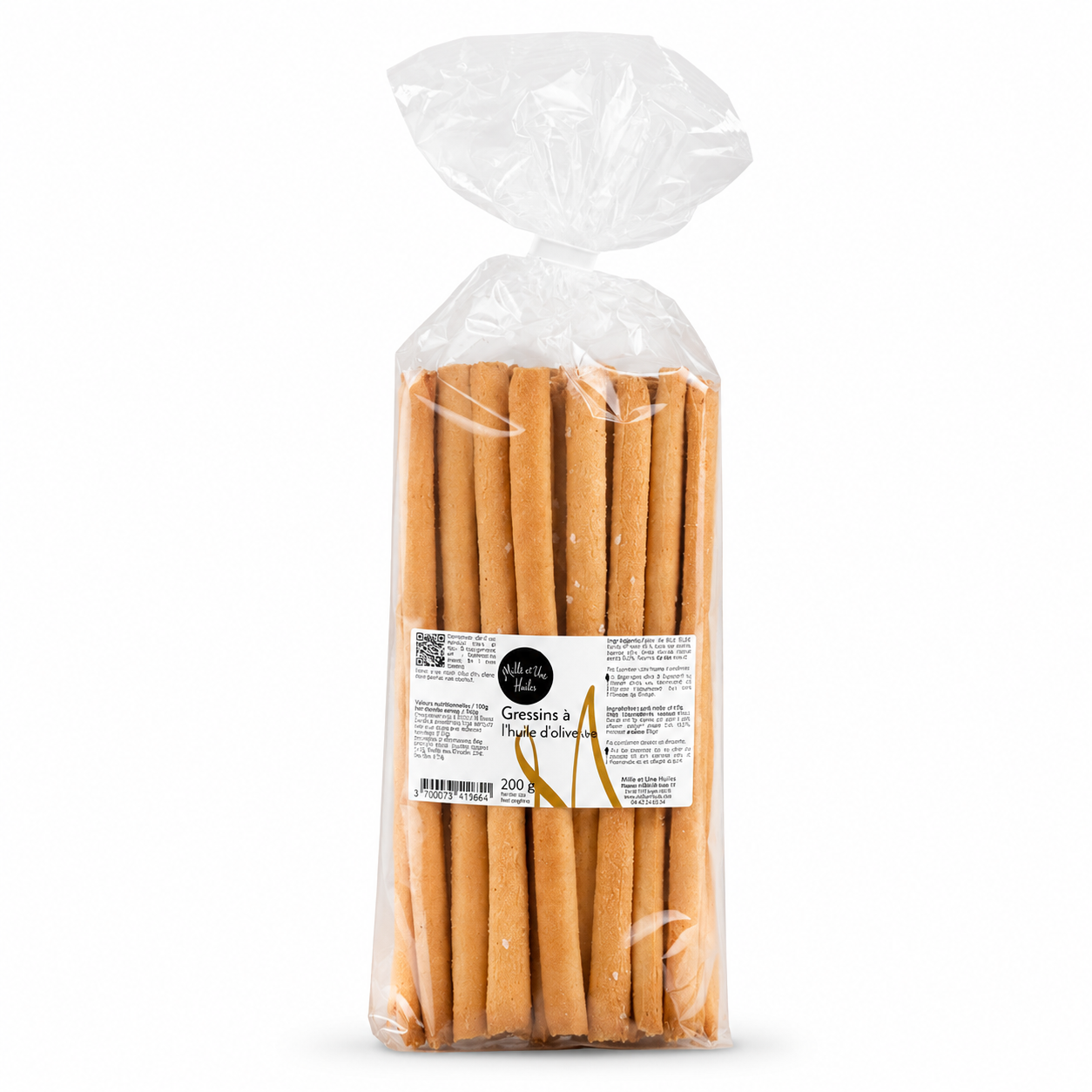 Gressins à l'Huile d'Olive - 125g