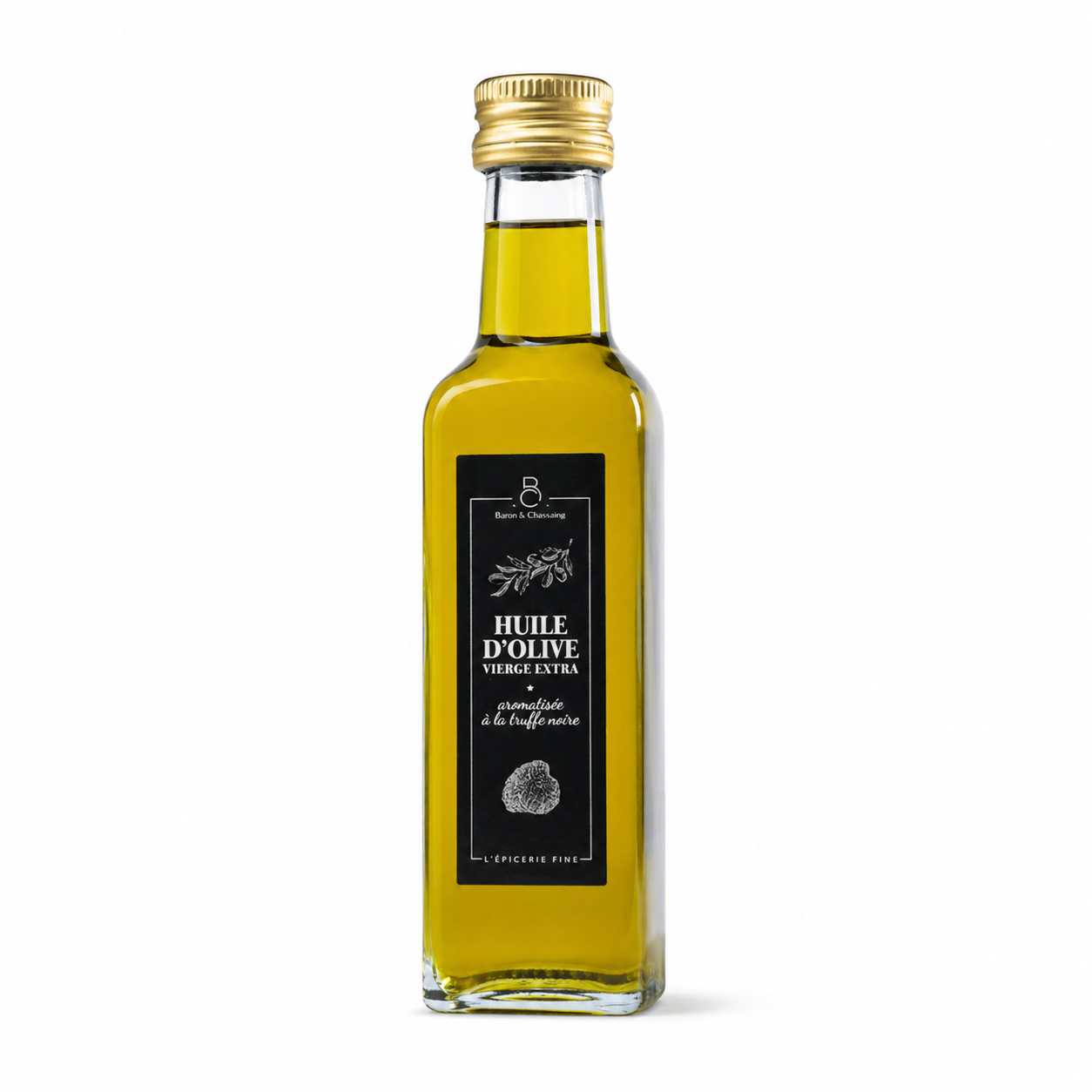 Huile d'Olive vierge extra aromatisée à la Truffe Noire - 100ml