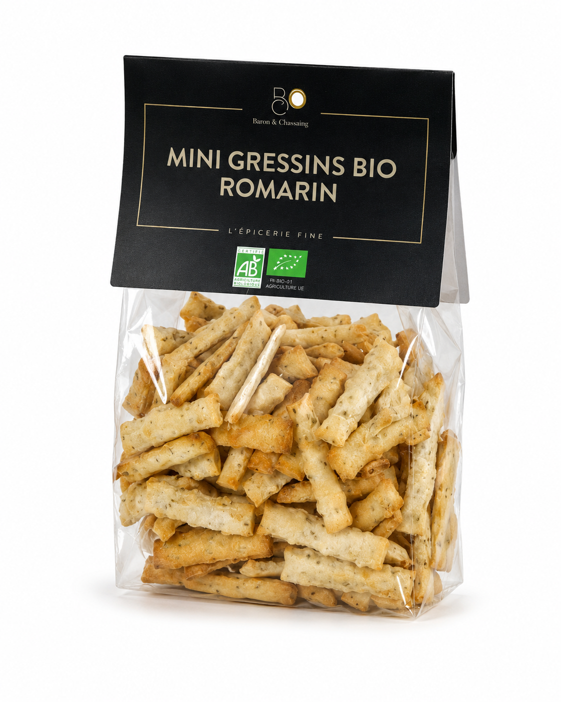 Mini Gressins Bio au Romarin - 150g