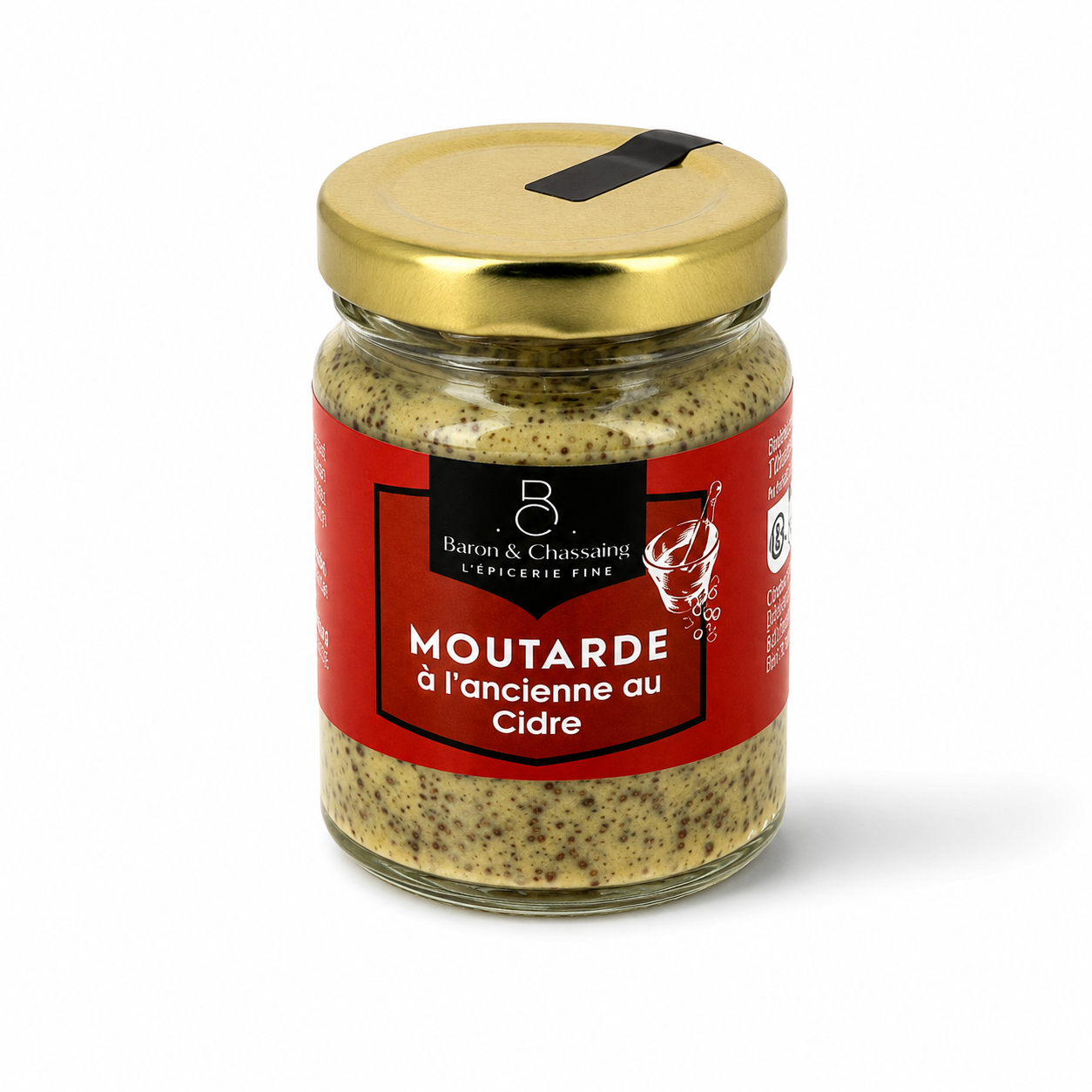 Moutarde à l'ancienne au Cidre - 100g