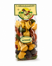 Pâtes Pipe Rigate 5 couleurs naturelles - 375g