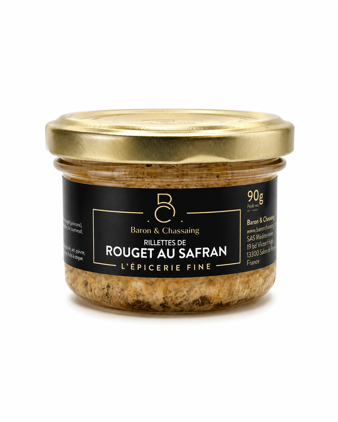 Rillettes de rouget au safran - 90g