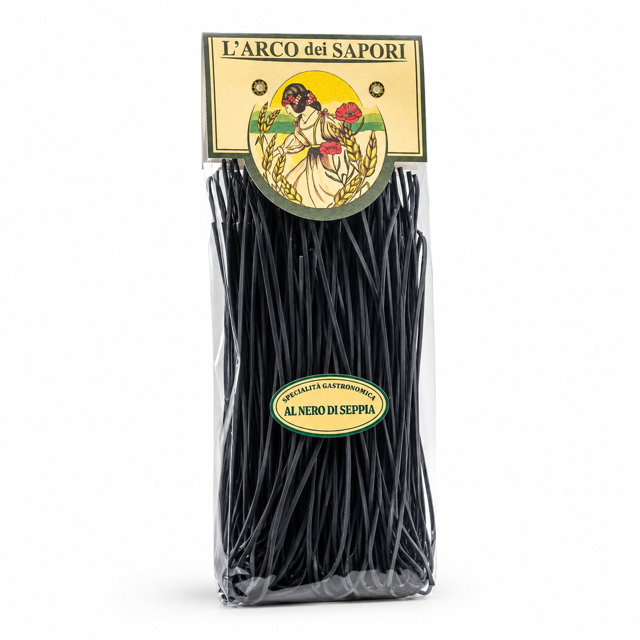 Tagliatelles encre de seiche noire - 250g
