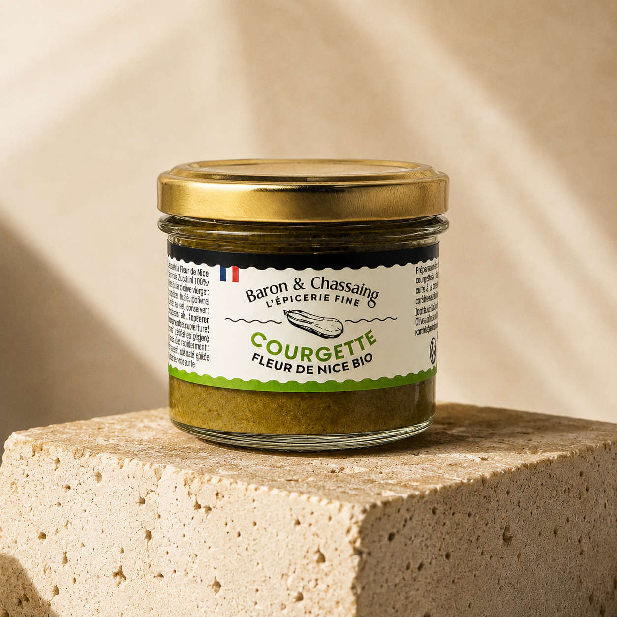 Tartinable Bio de Courgette Fleur de Nice et Oignon - 95g