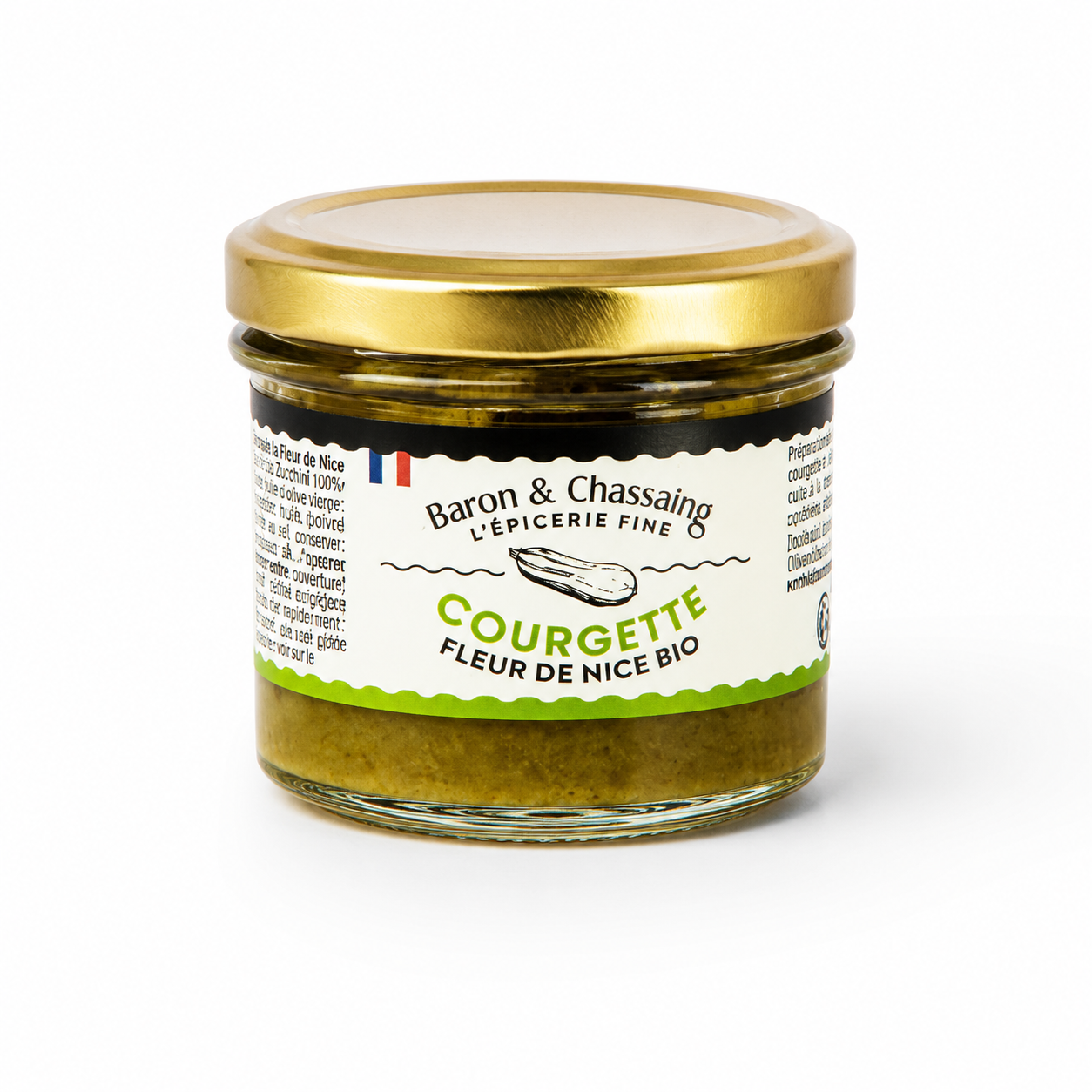 Tartinable Bio de Courgette Fleur de Nice et Oignon - 95g