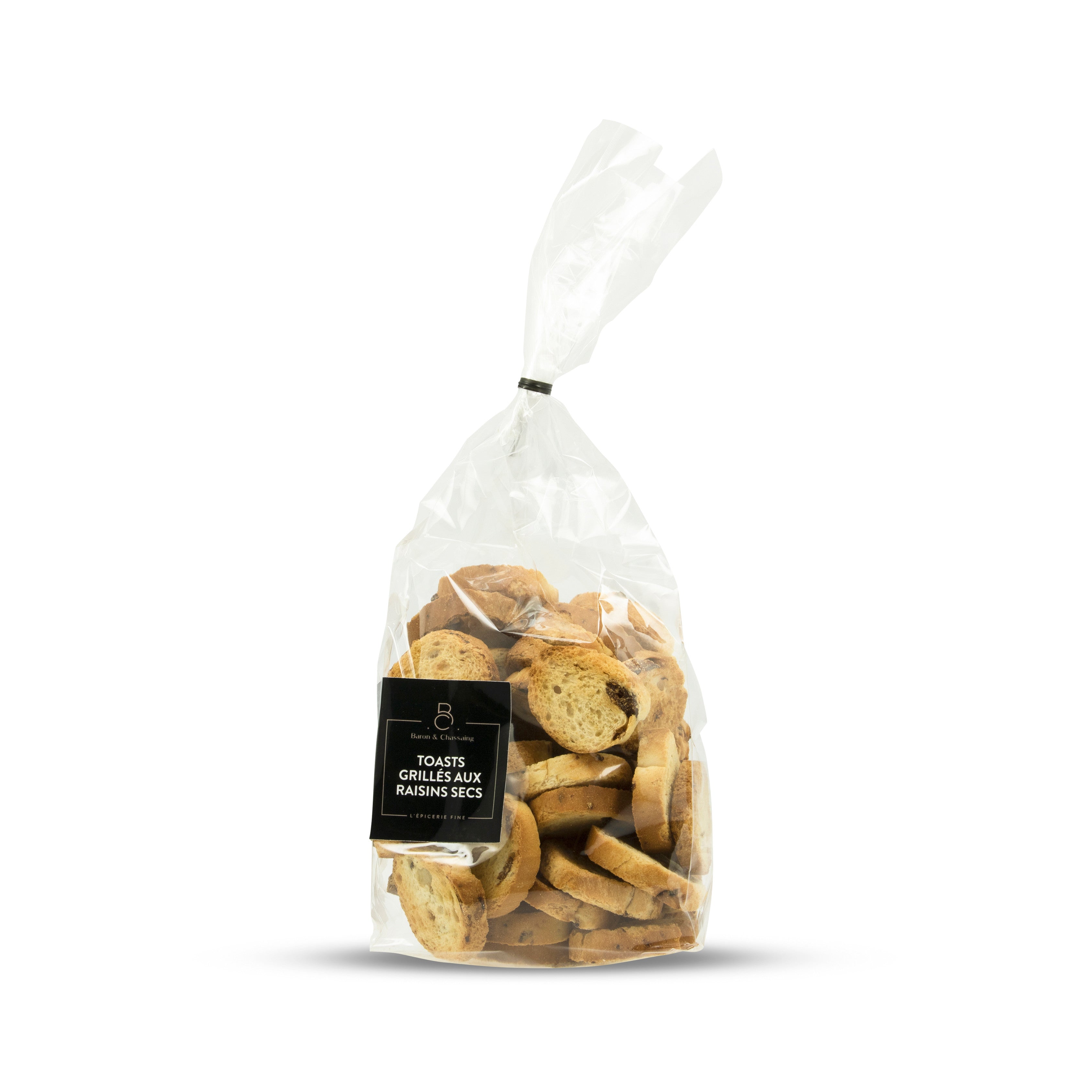 Toasts Grillés aux Raisins Secs 100 g