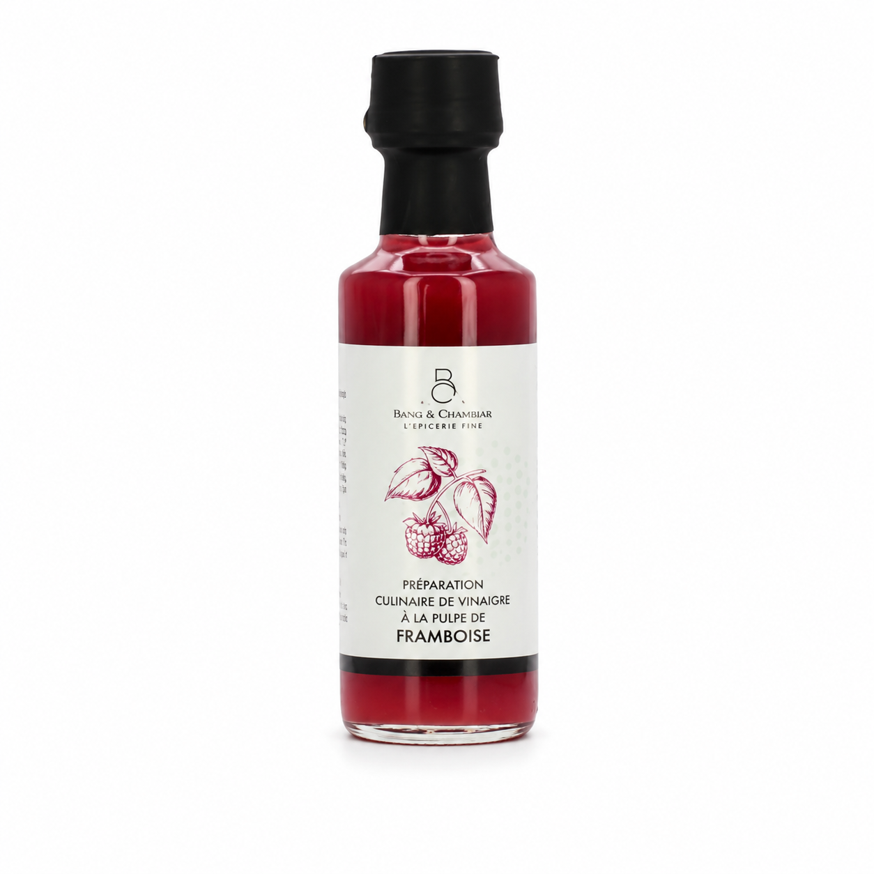 Vinaigre à la Pulpe de Framboise - 100ml