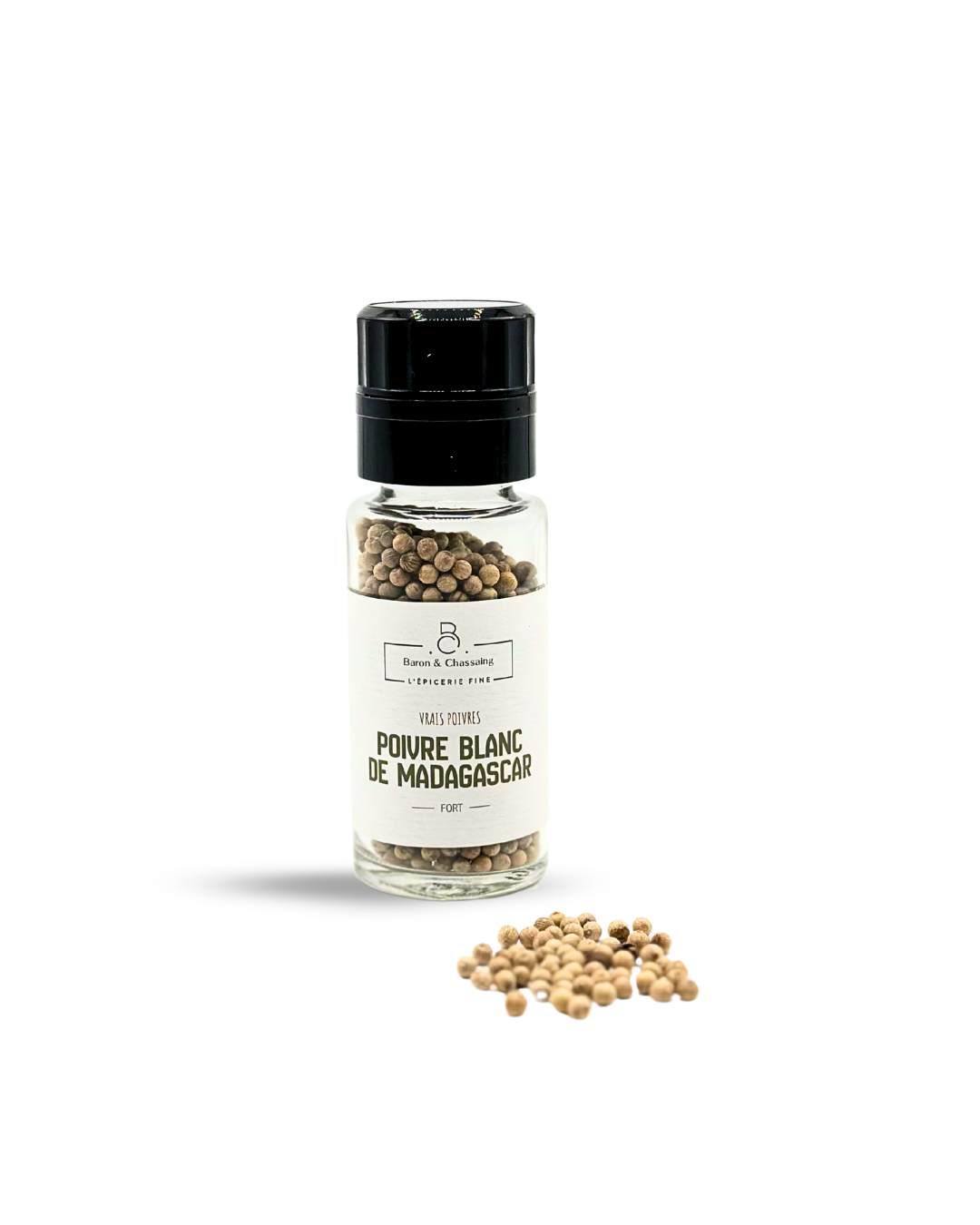 Poivre Blanc de Madagascar 60g – Moulin