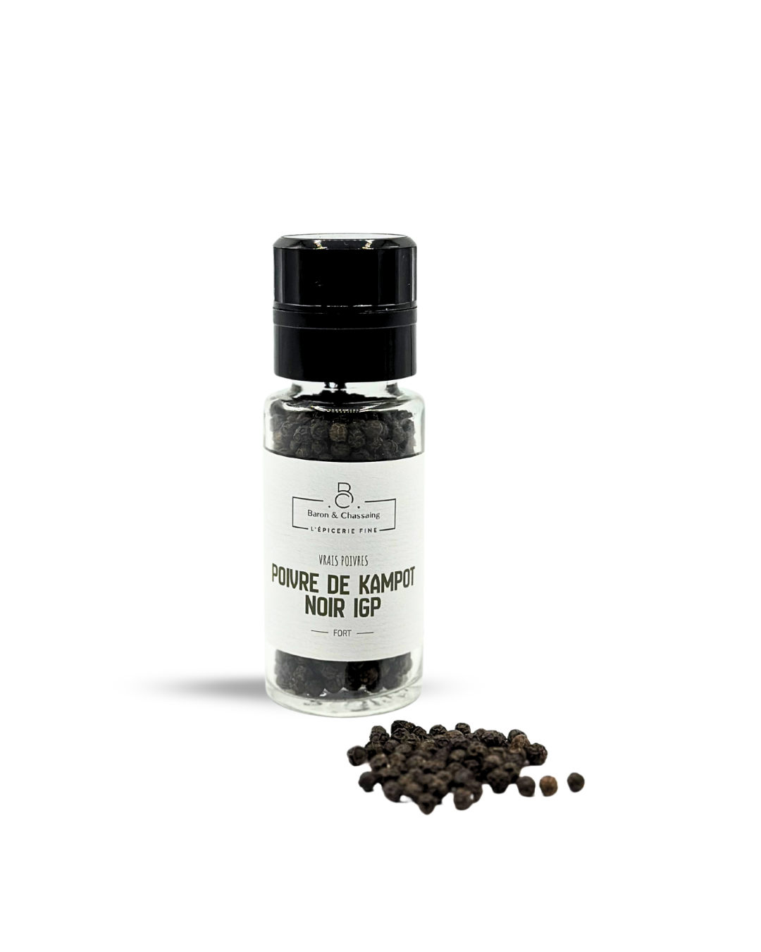 Poivre Noir de Kampot 60g – Moulin